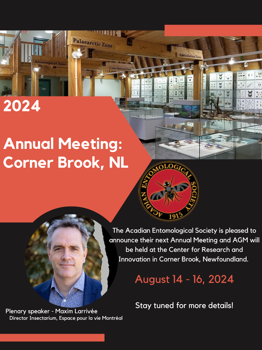 2024 Annual Meeting: Corner Brook, Newfoundland, August 14 - 16, 2024